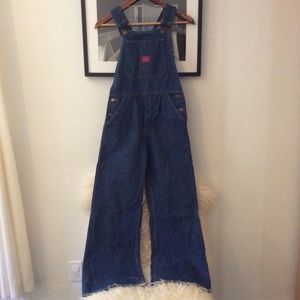Big Blue Vintage Denim Overalls